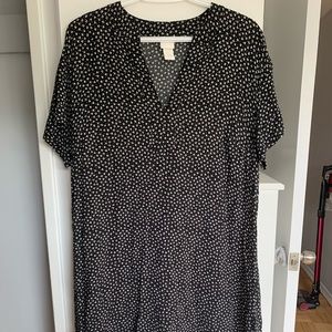 Floral V-Neck H&M Mini Dress